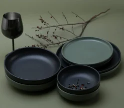 Uno - Tellerset 8-tlg - Rusty Rose