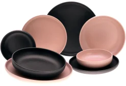 Uno - Tellerset 8-tlg - Rusty Rose