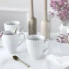 Valencia - Becherset 6-tlg, Valencia - Kaffeebecher 6-tlg - Weiss