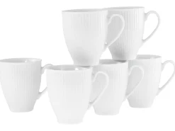 Valencia - Becherset 6-tlg, Valencia - Kaffeebecher 6-tlg - Weiss