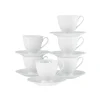 Valencia - Kaffeeservice 12-tlg - Weiss