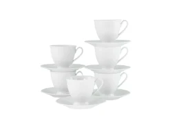 Valencia - Kaffeeservice 12-tlg - Weiss