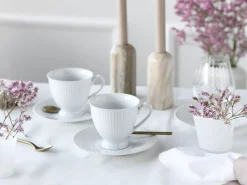 Valencia - Kaffeeservice 12-tlg - Weiss