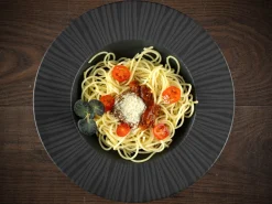 Vesuvio - Pastateller 4-tlg - Schwarz