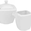 Victoria - Milch und Zucker Set 2-tlg - Weiss