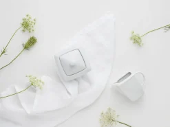Victoria - Milch und Zucker Set 2-tlg - Weiss