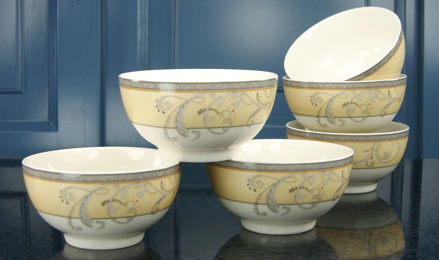 Villa Medici - Müslischalen 6-tlg - Creme