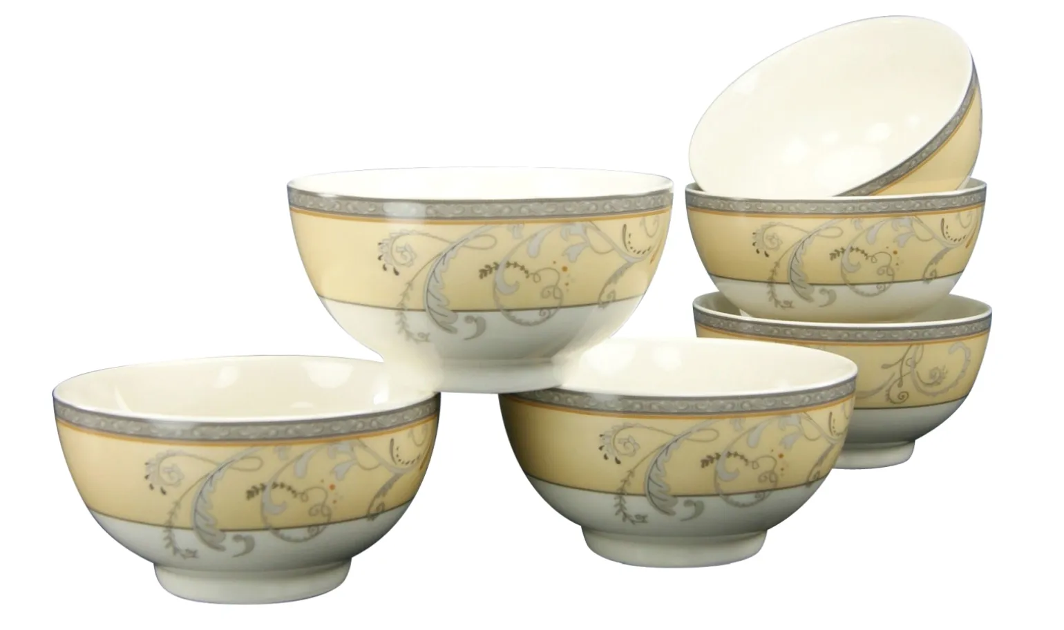 Villa Medici - Müslischalen 6-tlg - Creme
