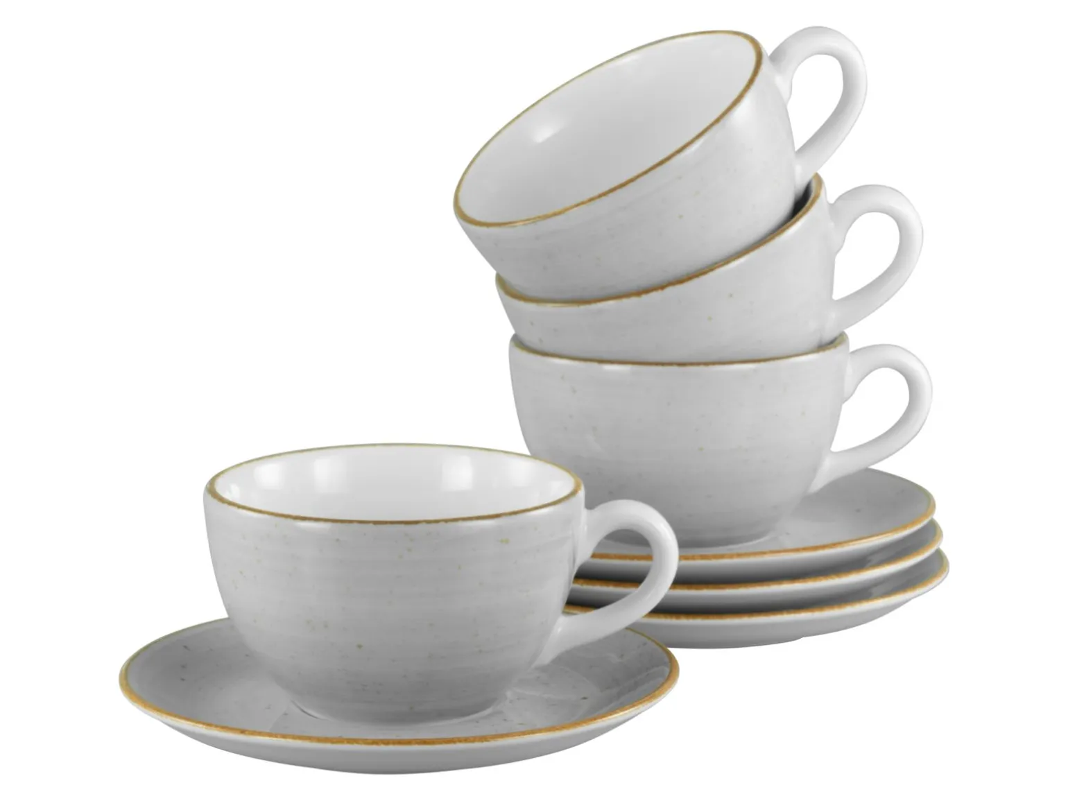 Vintage Nature - Cappuccino Set 8-tlg - bunt