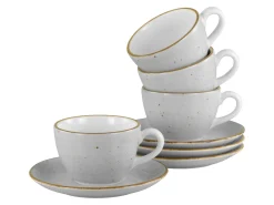 Vintage Nature - Kaffeetassen Set 8-tlg - bunt