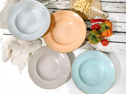 Vintage Nature - Pastateller 4-tlg - Weiss