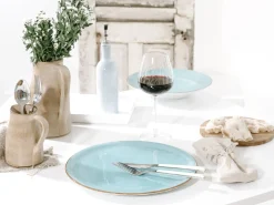 Vintage Nature - Pizzateller 4-tlg - Weiss