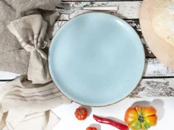 Vintage Nature - Pizzateller 4-tlg - Weiss