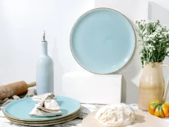 Vintage Nature - Pizzateller 4-tlg - Weiss