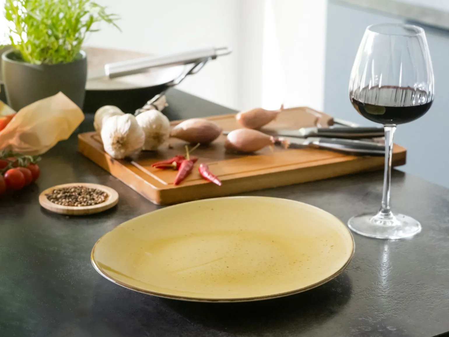 Vintage Nature - Tellerset 4-tlg, Vintage Nature - Steak Set 8-tlg - bunt
