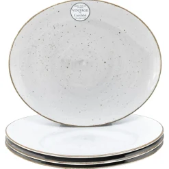 Vintage Nature - Tellerset 4-tlg, Vintage Nature - Steak Set 8-tlg - bunt
