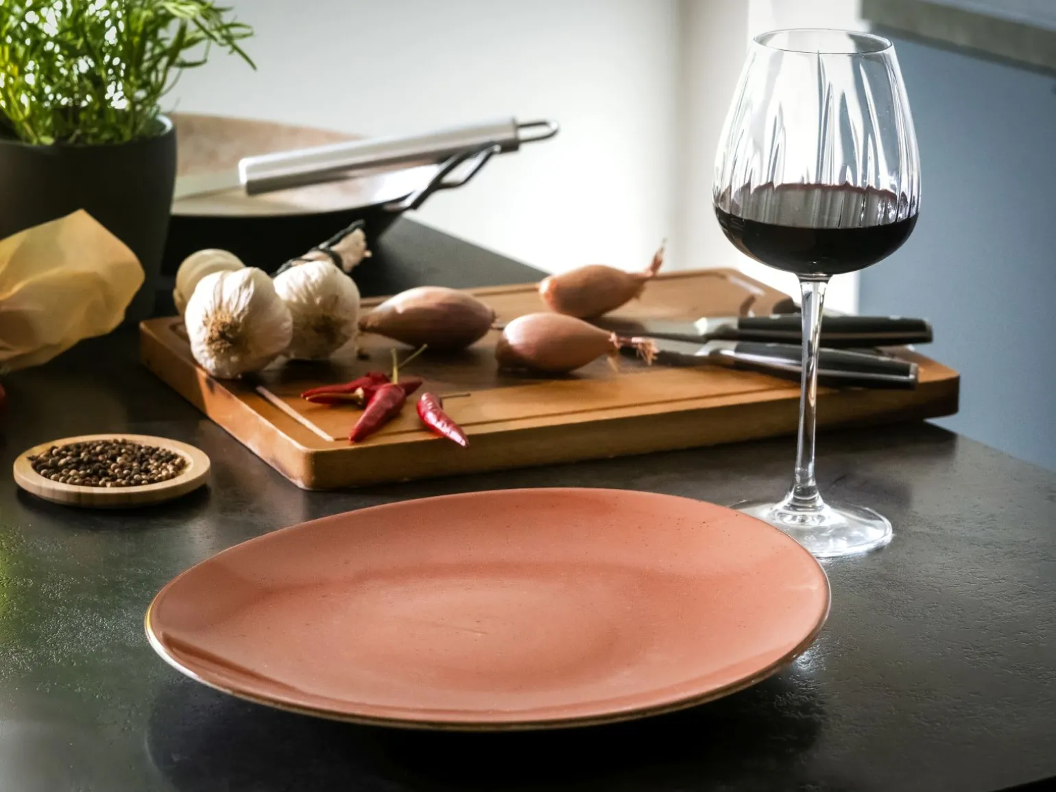 Vintage Nature - Tellerset 4-tlg, Vintage Nature - Steak Set 8-tlg - bunt