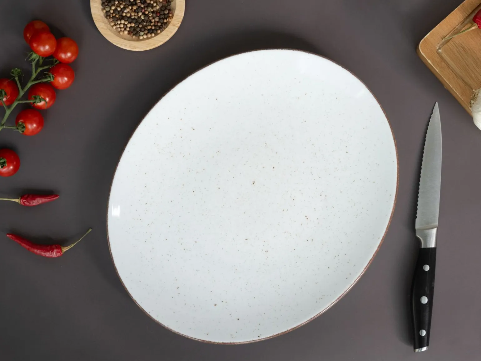 Vintage Nature - Tellerset 4-tlg, Vintage Nature - Steak Set 8-tlg - bunt
