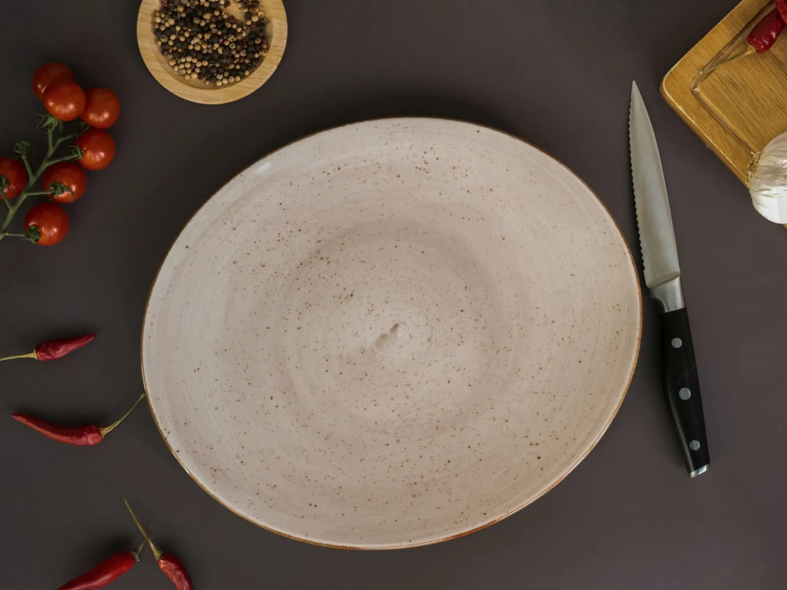 Vintage Nature - Tellerset 4-tlg, Vintage Nature - Steak Set 8-tlg - bunt