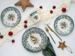 Weihnachten - Kombiservice 16-tlg - Grün