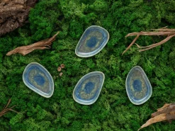 Yuki - Schale 4-tlg - Grün-blau