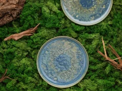 Yuki - Tellerset 12-tlg - Grün-blau